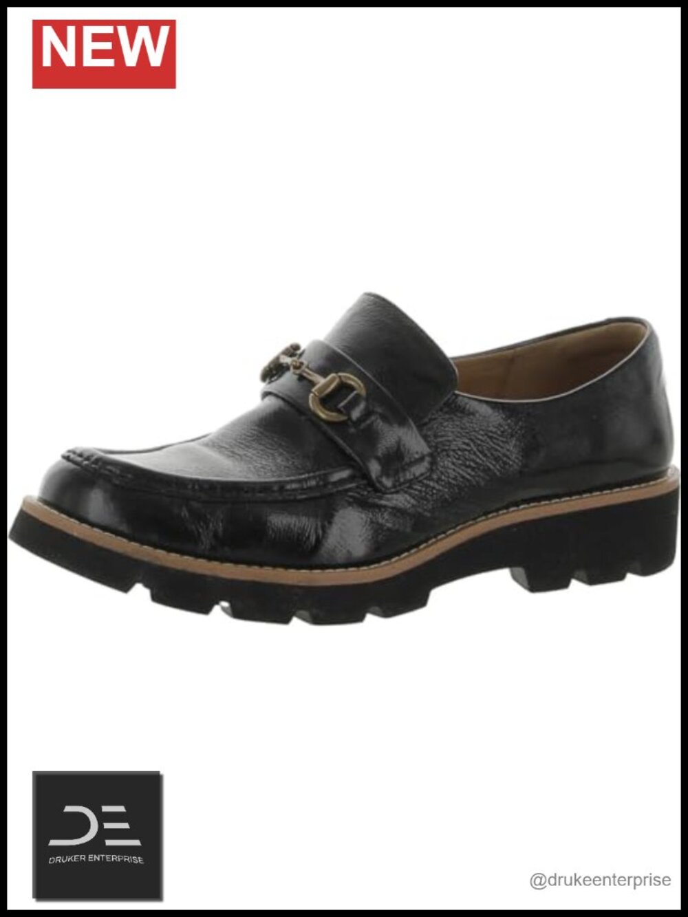 Söfft Prewitt Leather Horsebit Flats Slip-On Loafers